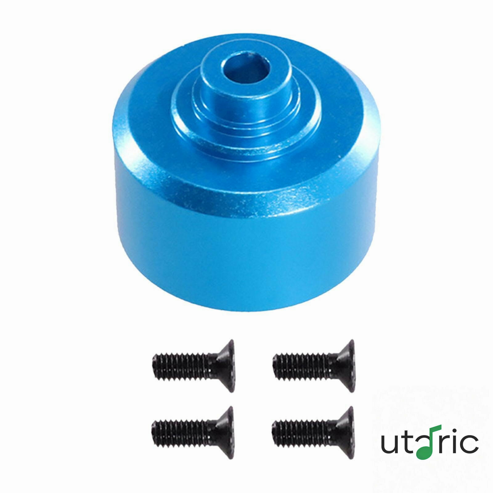 Rakuten - デフキャリア RCデフボックス ネジ4本付き RCモデルカーアクセサリー 1/10 10208 1/7 7303 ポータブルホビーデフケース用 グレー