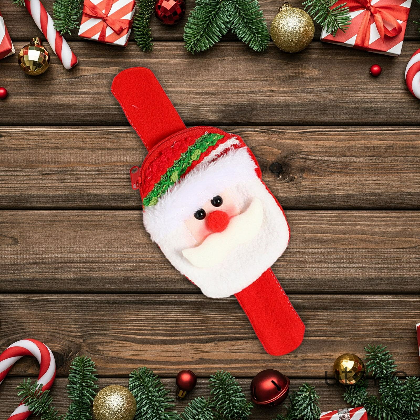 [] クリスマス スラップ ブレスレット ウェアラブル かわいい漫画の飾り 快適なパーティーの記念品 部屋の装飾 就寝時のおもちゃ 誕生日活動