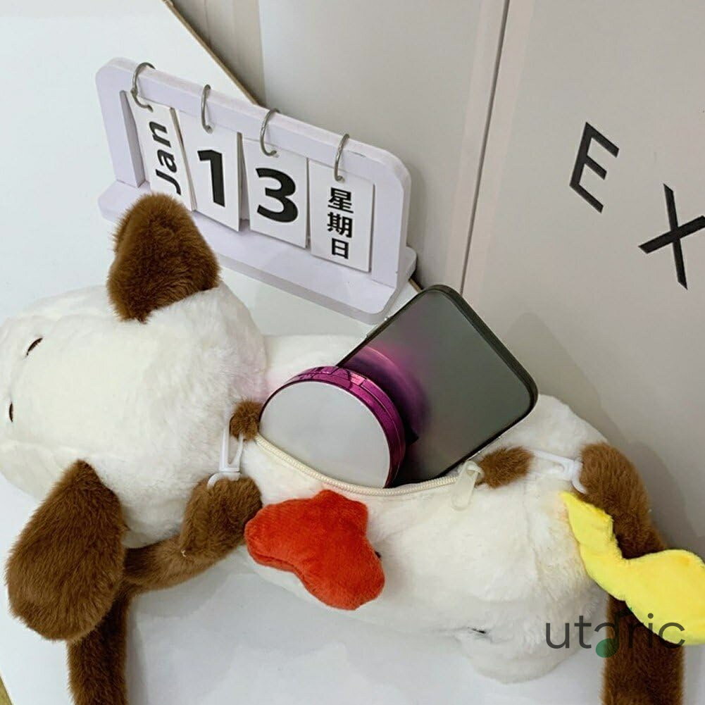 子犬 バッグ ショルダーバッグ 漫画 クロスボディバッグ ぬいぐるみ 財布 かわいい フィギュア おもちゃ 女の子 誕生日 クリスマス ギフト