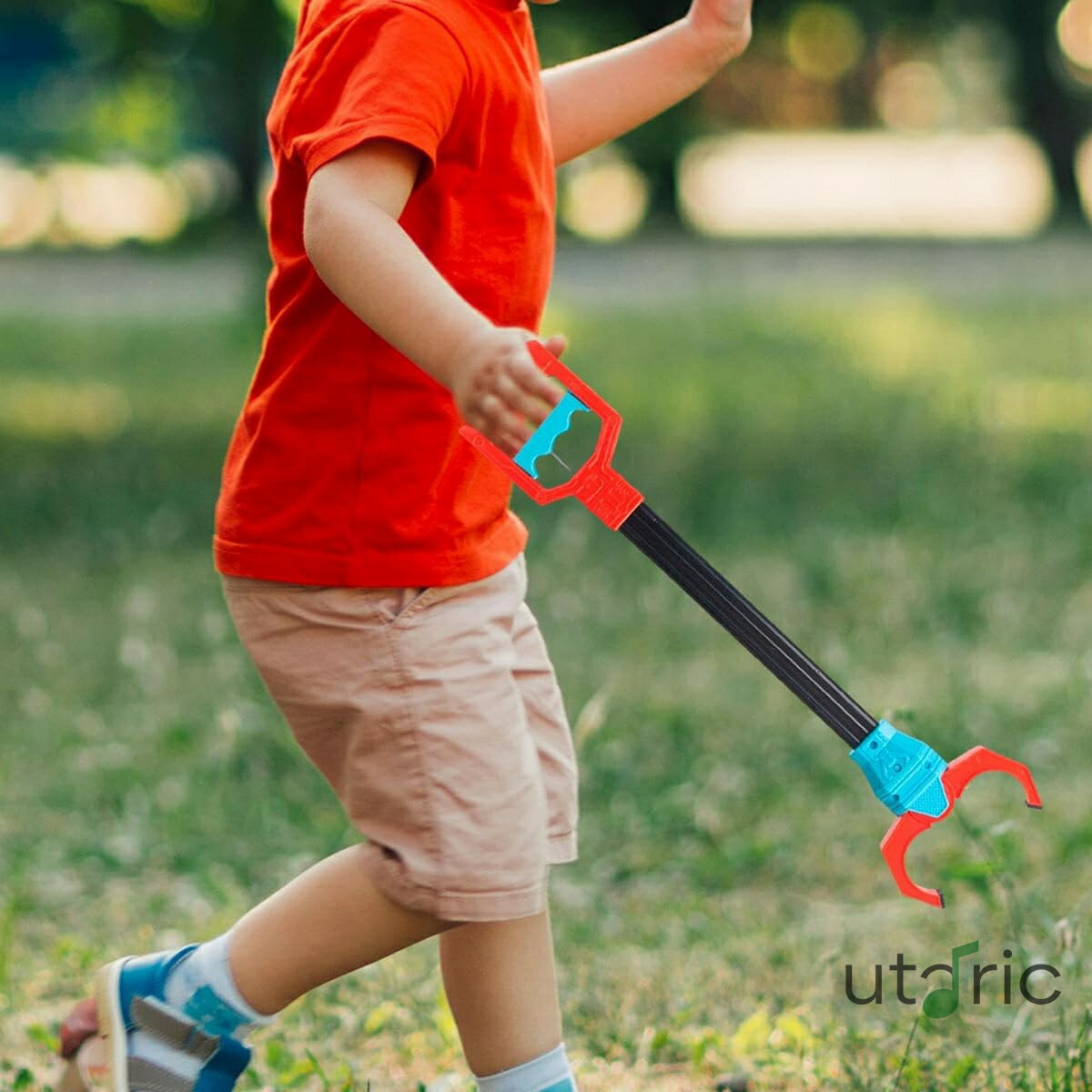 ハンドヘルドロボット爪 サンドスクーパー ロボット爪サンドスクーパー 楽しいロボット爪 猫砂ピッカー 子供用ロボットハンドと爪 ロボット爪つかみツール ハンド手首つかみ棒 強力な把握ツール 誕生日ギフト 知育おもちゃ 手首強化 クリスマス プレゼント (ブラック)