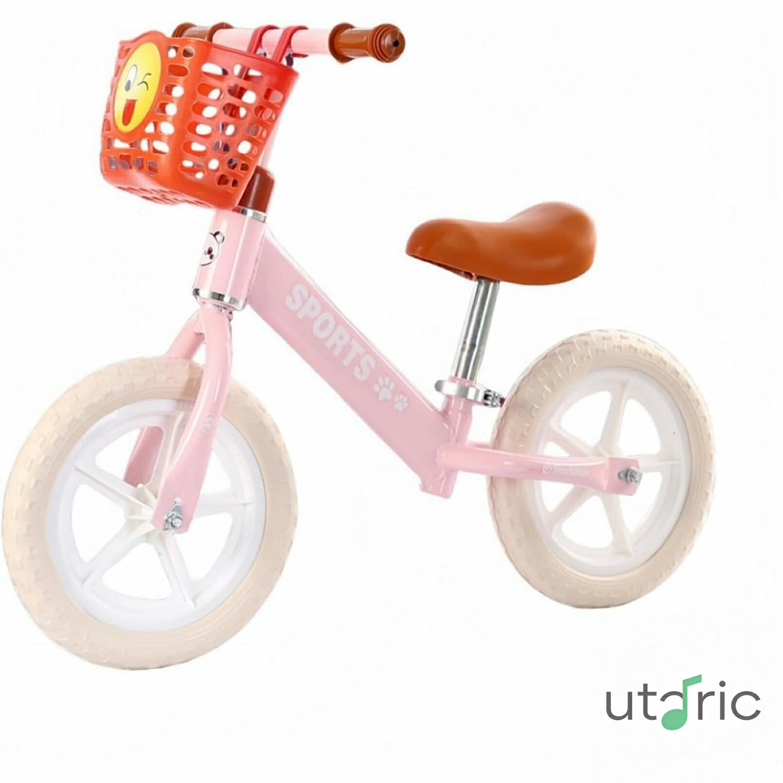 Rakuten - ペダルなし自転車 2-6 歳対応 12 インチ ペダル無しキックバイク｜ランニングバイク 軽量・高さ調節可 バランス感覚養成｜コンパクト設計 男の子・女の子向け 誕生日・クリスマスギフト