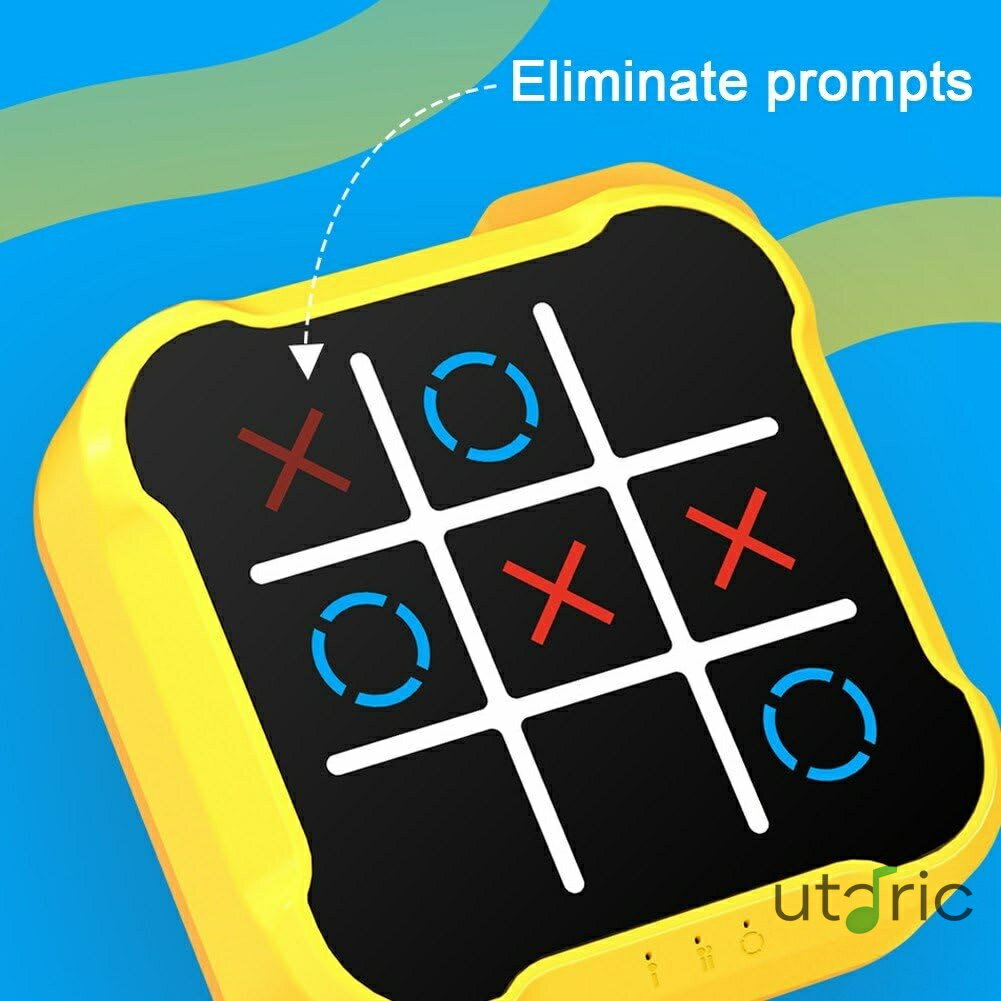 ボードゲーム Tic-Tac-Toe 知育玩具 ボードゲーム 三目並べゲーム 思考トレーニング ハンドヘルド トラベルゲームコンソール 室内遊び 誕生日 プレゼント 贈り物 クリスマス 入園祝い ファミリーゲーム 子供向け