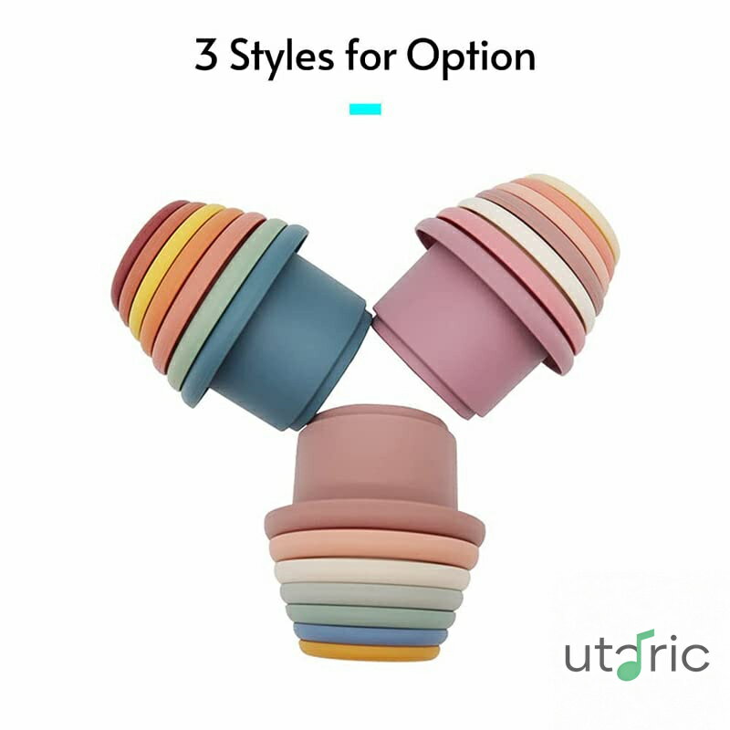 スタッキングカップ 知育玩具 水遊び 北欧 コップかさね カップ並べ 速重ね 競技用 練習用 ベビーギフト 出産祝い ベビー おもちゃ 誕生日プレゼント クリスマス (1)