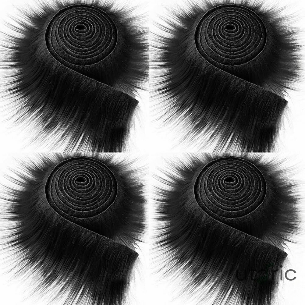 フェイクファー生地 4ロール 手芸 フェイクファー ロングパイル DIY 衣装 着物 仮装 cosplay 装飾 工芸品 全3選択 手芸 ハンドメイド 裁縫 DIY 衣装材料 装・用 手作り おもちゃ 帽子 バッグ用 着物 仮装 cosplay 装飾 クリスマスツリー装飾