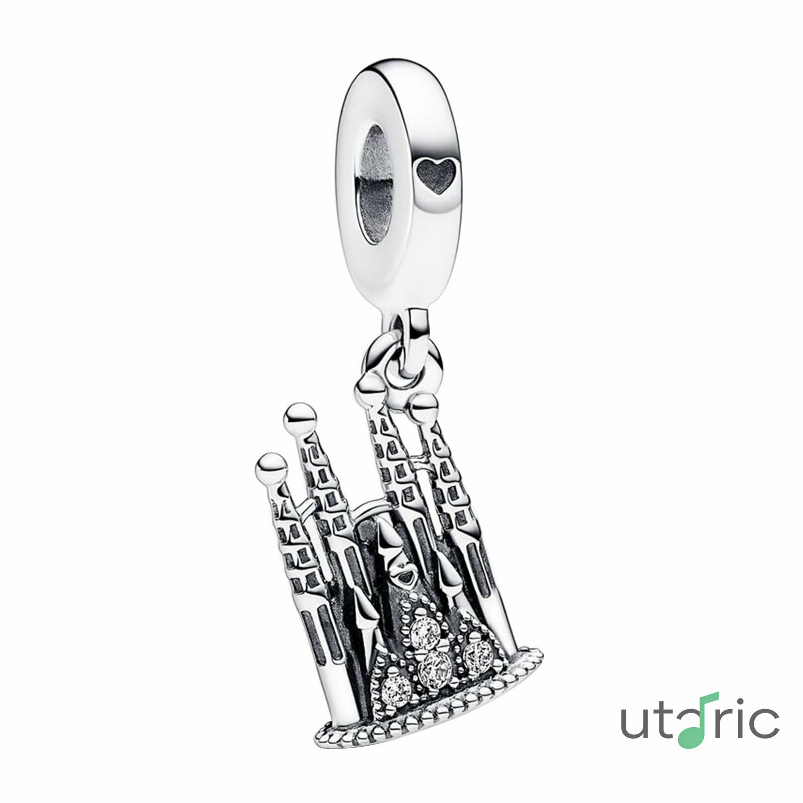 シルバーチャーム ガント モニュメント ペンダント ネックレス アクセサリー 925 スターリングシルバー..