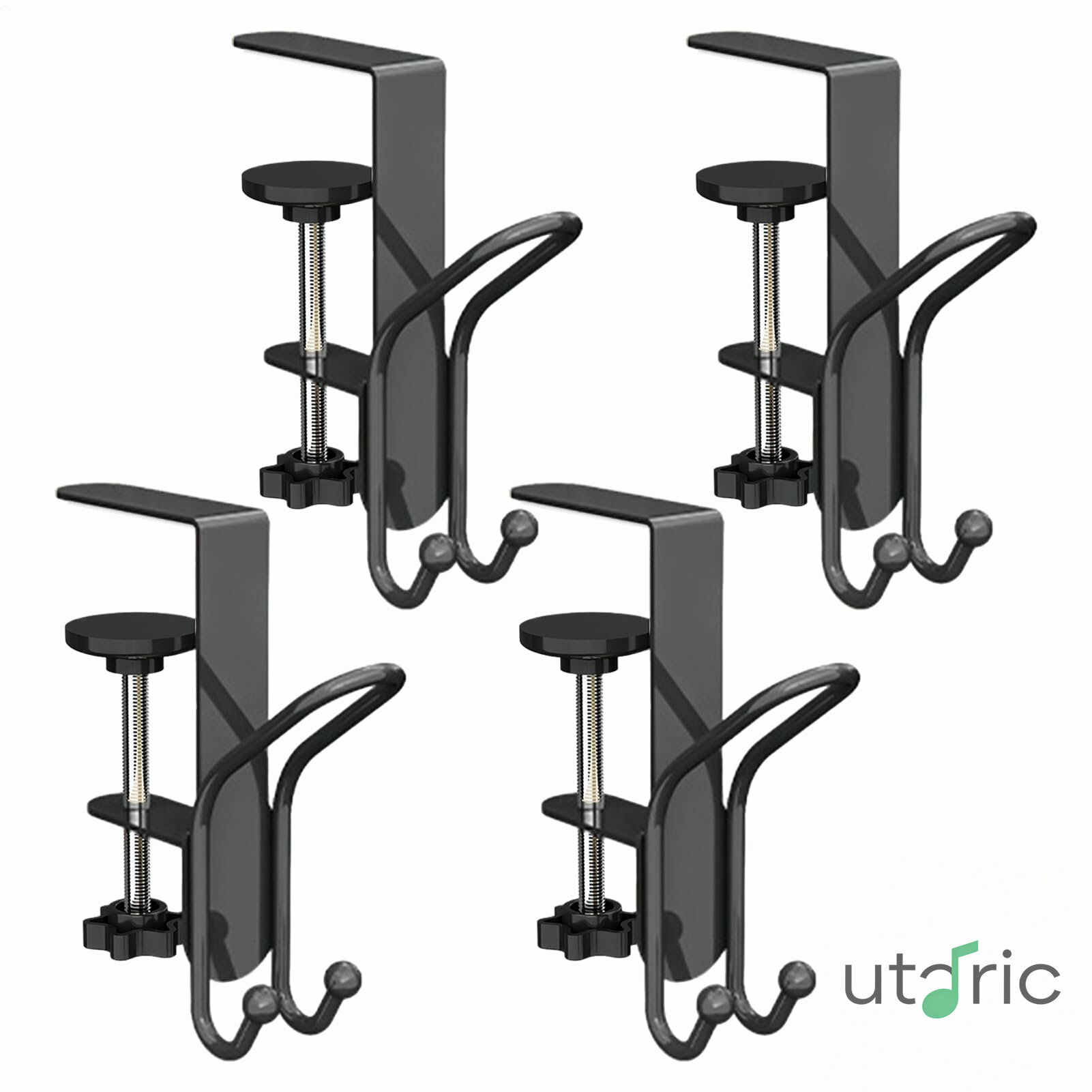 マントル用 クリスマスストッキング ホルダー - 金属製 頑丈 マントル ガーランド ハンガー | 多目的オーナメントフック ホリデー小物 飲食店 レンタル ホテル マンション 装飾用