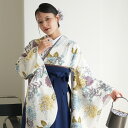 【レンタル】【ひよこ商店 袴 17点セット】二尺袖着物 はかま フルセット 卒業式 大学生 専門学生 レディース 女性 袴91-99cm(身長153-170cm) 足袋プレゼント 重ね衿縫い付済 往復送料無料