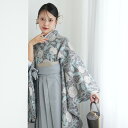 【レンタル】【ひよこ商店 袴 17点セット 】二尺袖着物 はかま フルセット 卒業式 大学生 専門学生 レディース 女性 袴91-99cm(身長153-170c...