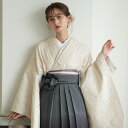 【レンタル】【utatane 袴 17点セット 国産生地/国内縫製 日本製着物 フロッキー】二尺袖着物 はかま フルセット 卒業式 大学生 専門学生 レディース 女性 袴91-99cm(身長153-170cm)足袋プレゼント 重ね衿縫い付済 往復送料無料
