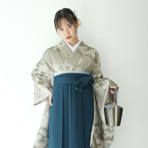 【レンタル】【ひよこ商店 袴 17点セット モスグリーン松文様】二尺袖着物 はかま フルセット 卒業式 大学生 専門学生 レディース 女性 大人 袴91cm(身長153-158cm)足袋プレゼント 重ね衿縫い付済 往復送料無料 【レンタル】【ひよこ商店 袴 17点セット モスグリーン松文様】二尺袖着物 はかま フルセット 卒業式 大学生 専門学生 レディース 女性 大人 袴91cm(身長153-158cm)足袋プレゼント 重ね衿縫い付済 往復送料無料