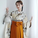 【JILLSTUART 袴 17点セット ベージュに咲くパンジー 日本製】二尺袖着物 はかま フルセット 卒業式 大学生 専門学生 レディース 女性 足袋プレゼント 重ね衿縫い付済 往復送料無料