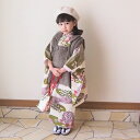 【レンタル】七五三 ひよこ商店 三歳用被布コート9点セット レトロ 大正浪漫 着物 被布コート ベレー帽 重ね衿 長襦袢 巾着 草履 足袋 三歳 三才 3才 3...