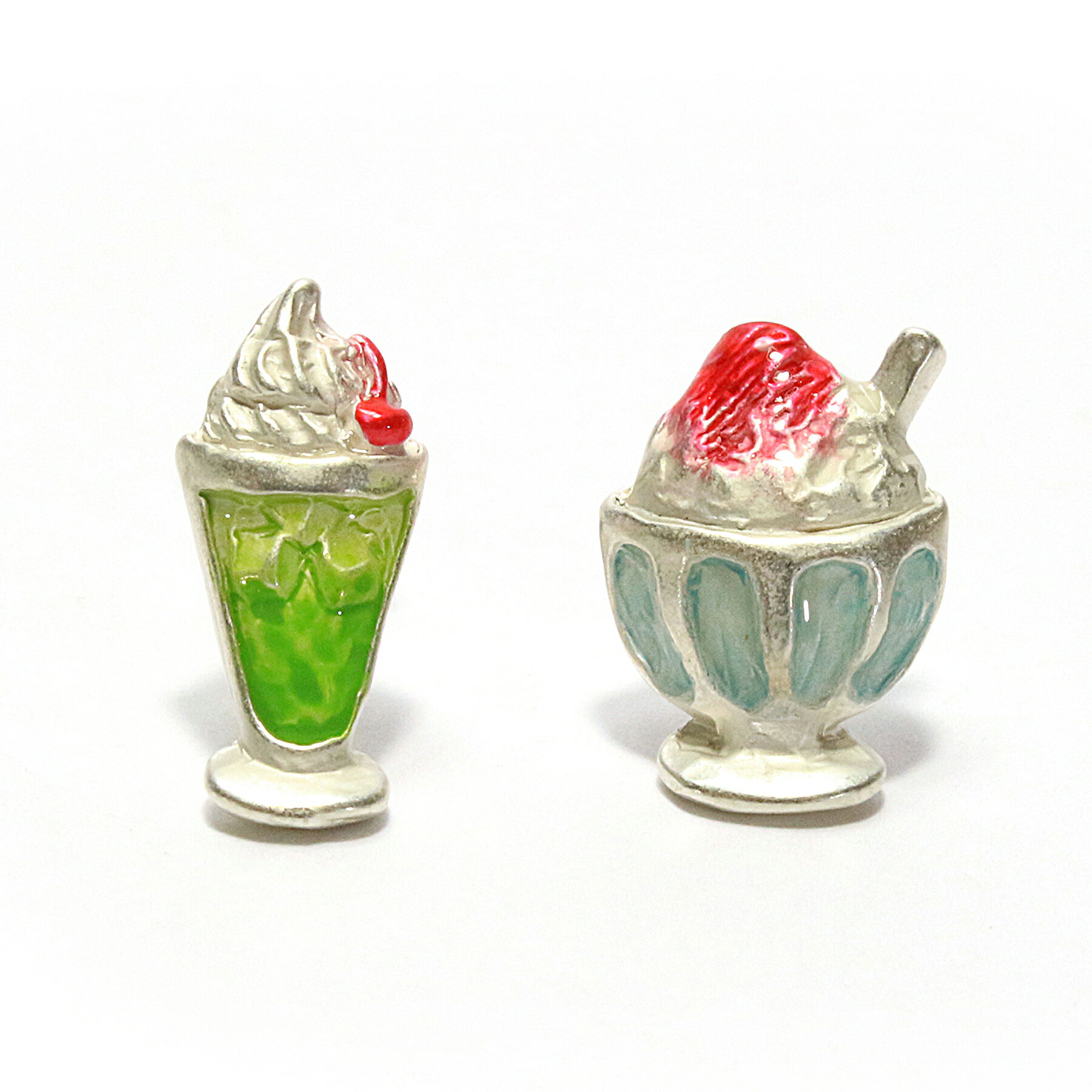 【5個までメール便可能】 アクセサリー パルナートポック ピアス 両耳 日本製 和アクセサリー ソーダ ギフト プレゼント オフ白系 女性 シルバー 緑 ブルー グリーン アシンメトリー 贈り物 誕生日 おしゃれ 個性的 サージカル 国産 Palnart Poc ハンドメイド