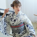 【utatane×注染工房 日本製小幅生地使用 浴衣3点セット 等間しじら紺の桔梗】特選シリーズ 注染 本染め にじみ 手染め ぼかし フリーサイズ 浴衣セット...