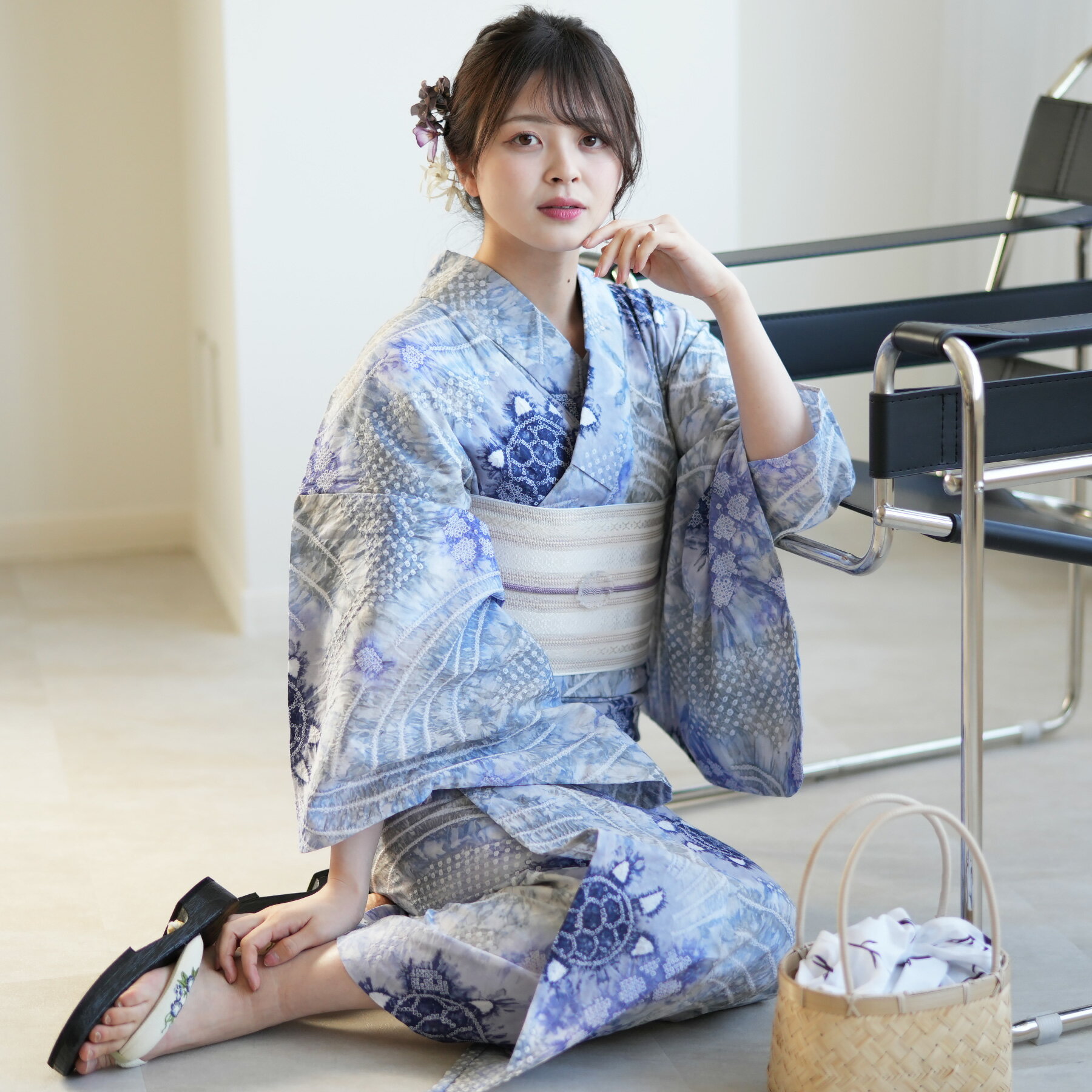 楽天市場】有松絞り 浴衣(カラーブルー)(和服|レディース 楽天市場】有松絞り 浴衣(カラーブルー)(和服|レディース