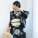 【15%OFF】【utatane 高級変わり織 浴衣3点セット 紺地に青白磁の紫陽花】ここでしか買えない昭和初期アンティーク復刻版 フリーサイズ 浴衣セット(ゆかた・帯・下駄)ですぐお出かけ 上質 うたたね 国産生地 国内染色