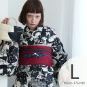 【ニコアンティーク 高級変わり織 浴衣3点セット 幻想戯曲 ブラック】みんなと違う浴衣を着よう!個性派きものブランドNicoAntiqueの2025年新作 トー...