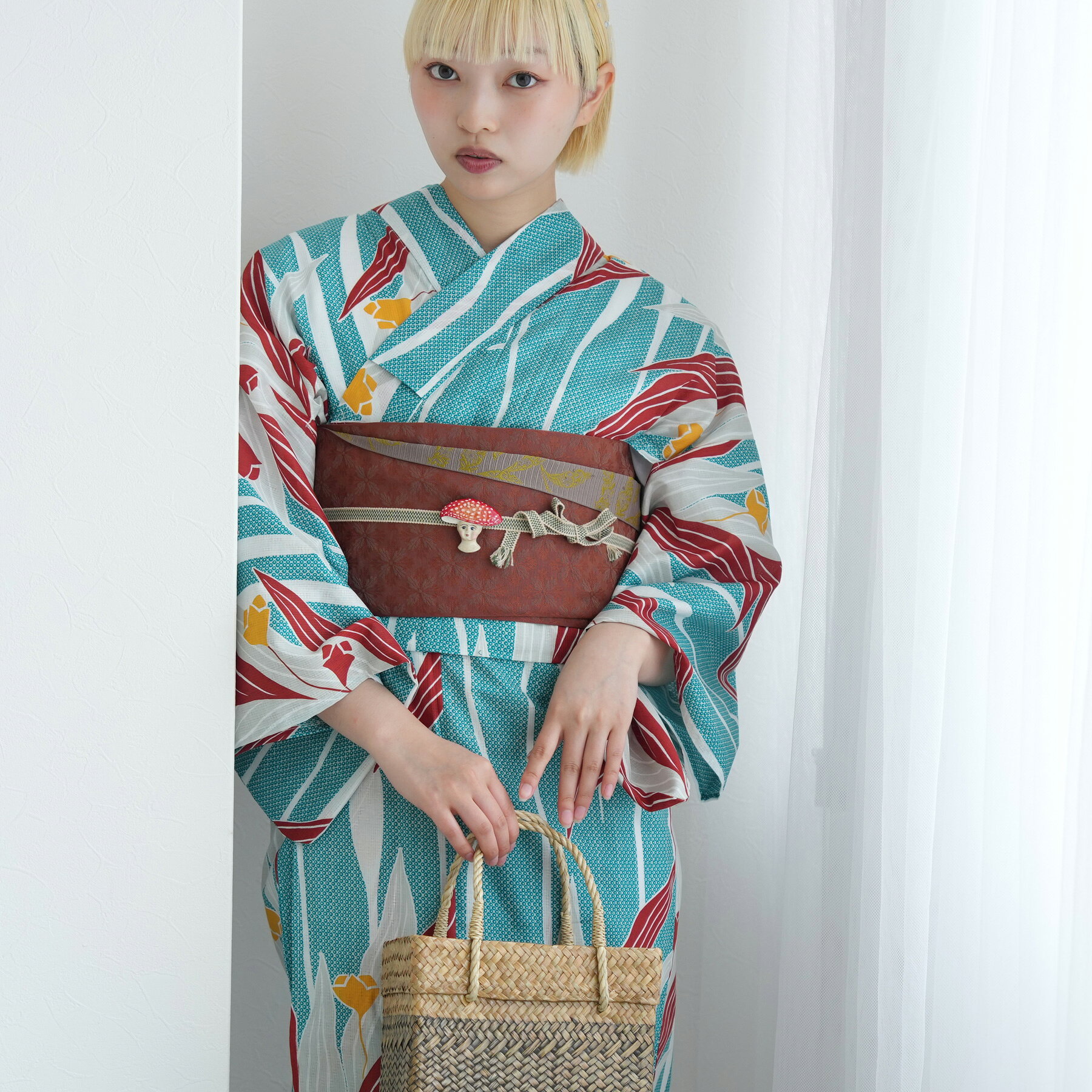 楽天市場】ターコイズ ブルー（浴衣セット｜和服）：レディース