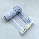 【20%OFF】【utatane×井上絹織 博多織 紗 四寸単帯 正絹 矢絣献上 ブルー】 日本製 国産 本場筑前博多織 博多帯 博多献上 半幅帯 細帯 ひとえ...