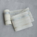 【20%OFF】【utatane×井上絹織 博多織 紗 四寸単帯 正絹 白×水色】 日本製 国産 本場筑前博多織 博多帯 博多献上 半幅帯 細帯 ひとえ帯 本筑...