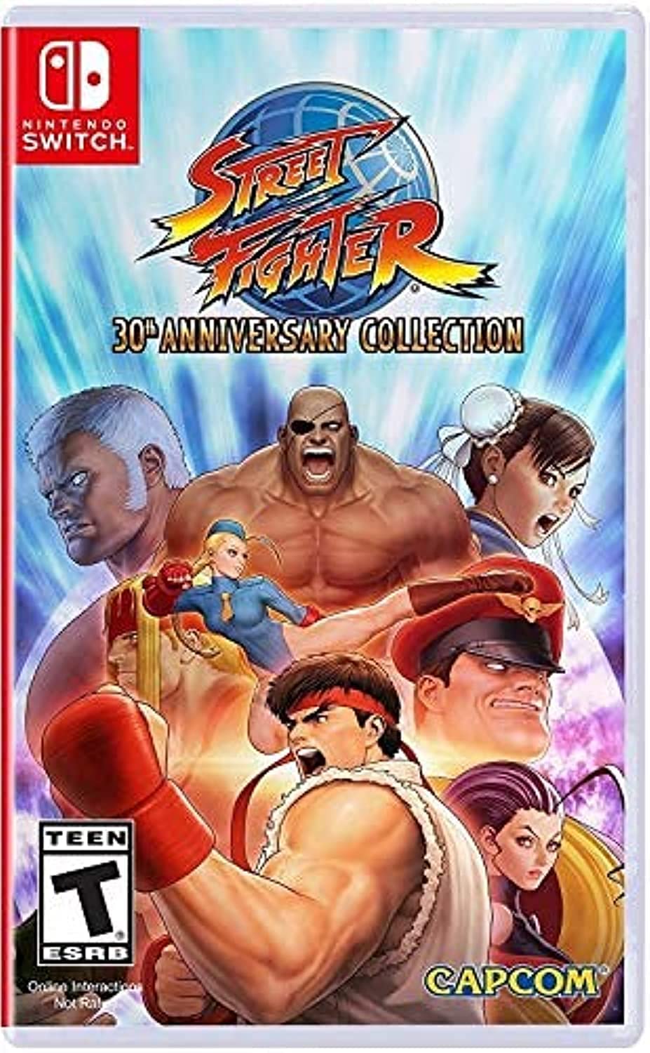 【新品】Street Fighter 30th Anniversary Collection（ストリートファイター30th アニバーサリーコレクション） - Nintendo Switch/北米版 日本版Switchでプレイ可