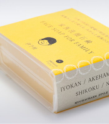yaetoco ヤエトコ 家族洗顔石鹸 90g[yaetoco ヤエトコ 無茶々園 いよかん 伊予柑 無添加 国産]