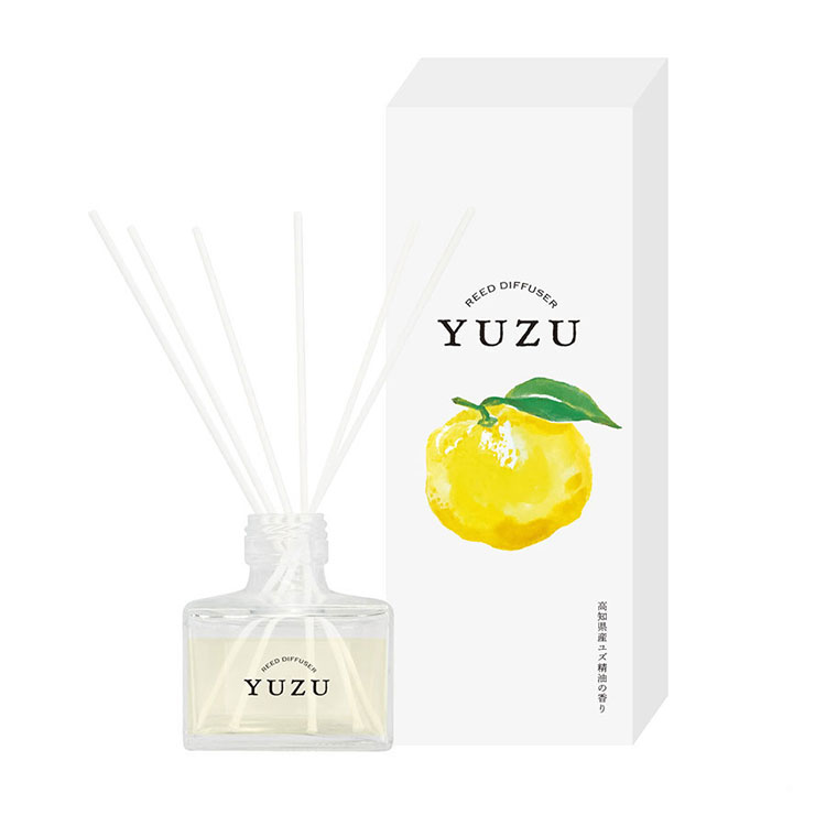 リードディフューザー 柑橘 YUZU（ユズ）消臭リードディフ