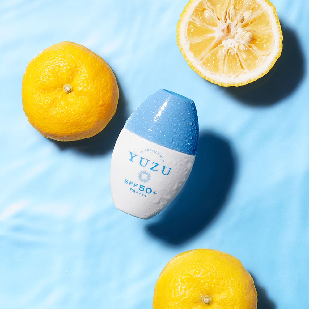 YUZU UVプロテクトミルク 30ml 高知県産ユズ精油使用 [日焼け止め YUZU ゆず 柚子 ボディ 全身]