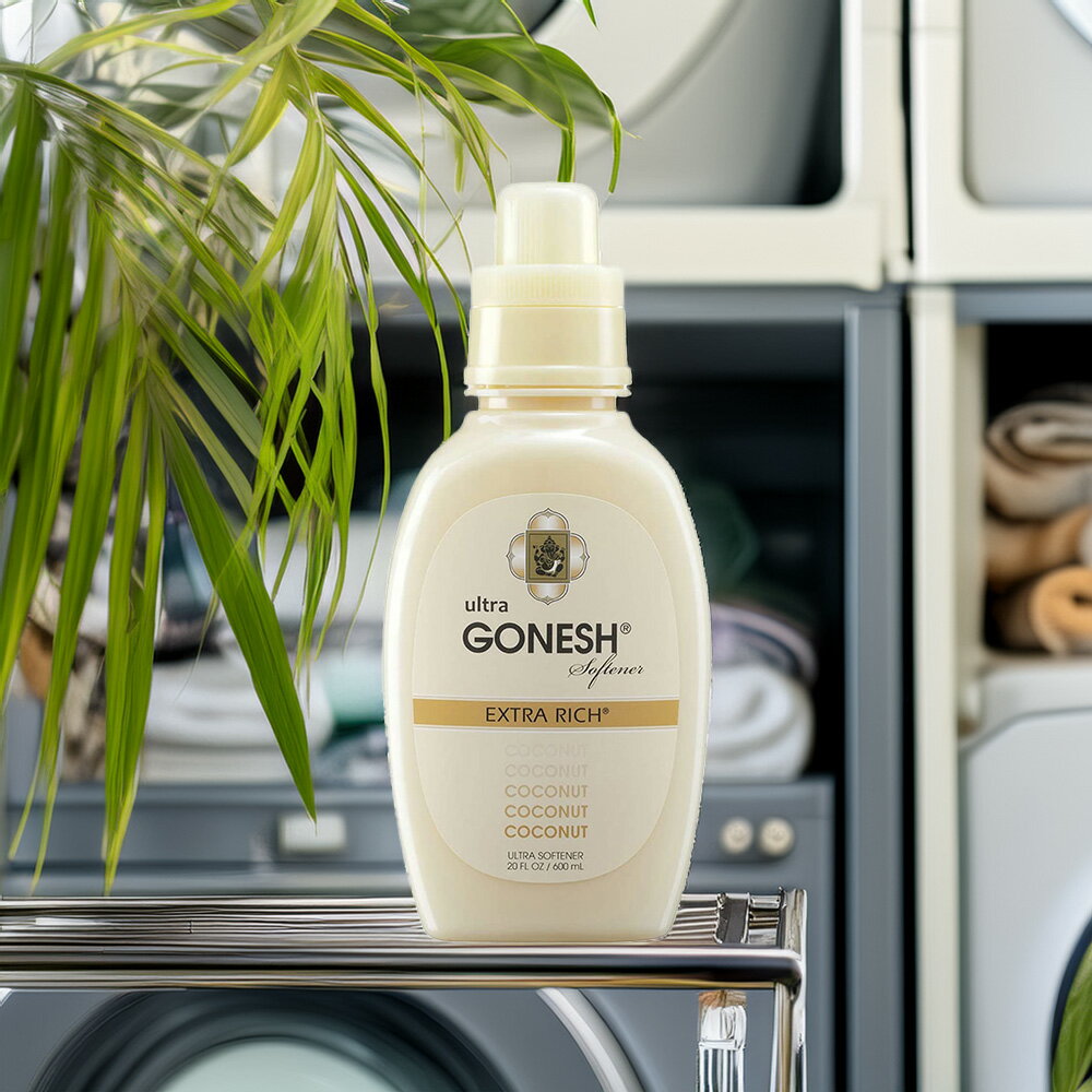ガーネッシュ ウルトラソフナー ココナッツ 600ml [お香 柔軟剤 芳香 トロピカルな甘い香り 濃縮柔軟剤 大容量]