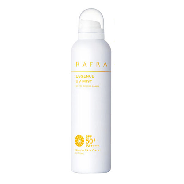 ラフラ エッセンスUVミスト 100g SPF50+PA++++[髪の毛 全身 日焼け止め 紫...