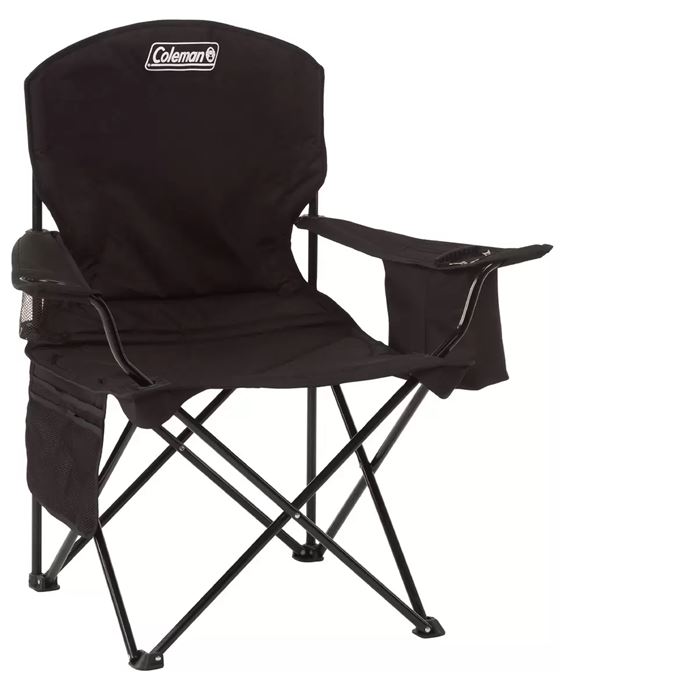 Coleman(コールマン) クアッドチェア 折り畳み式 椅子 クーラー付き ライムグリーン アウトドア コストコ 収納袋付き【送料無料】