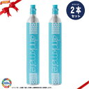 ドリンクメイト 交換用シリンダー 2本セット 炭酸水メーカー 60L用ガスシリンダー x 2