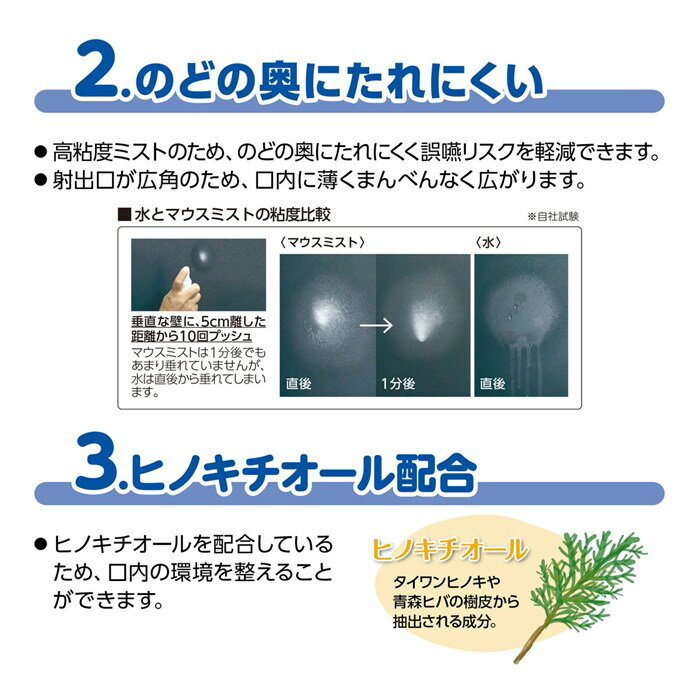 プラスハート 口腔用保湿スプレー マウスミスト 50ml x 2個セット