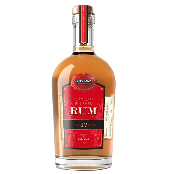 カークランドシグネチャー ラム 12年熟成 ポートカスク 750ml ラム酒 熟成 本格 高級