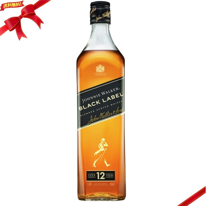ジョニーウォーカー ブラックラベル 1000ml ブレンデッドスコッチウイスキー 定番 銘柄 ハイボール ロック向き JOHNNIEWALKER BLACK LABEL ・モルト ・グレーン ・アルコール分 40％ ・*在庫状況によってビンテージ（収穫年の年号）が異なる場合がございます。 ・法律により20歳未満の酒類の購入や飲酒は禁止されており、酒類の販売には年齢確認が義務付けられています。 シングルモルトとグレーンウイスキーのみを使用して造られた、豊かでなめらかなブレンデッドスコッチウイスキーです。] 12年間樽で熟成され、甘いフルーツ、スパイス、バニラの深い層が、スモーキーな香りに包まれています。 日常的に楽しむ一杯に適したウイスキーです。 原産国 スコットランド