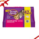 スクープアウェイ 猫砂 微香料 消臭 ほこりが少ない 19kg/ 42LB Scoop Away Cat Litter Light Fragrance・Odor Control・Low Dust 19kg / 42LB ・臭いをとる砂 ・10日間消臭 ・ホコリが少ない ・すくいやすい砂 ? 臭いをとる砂：フレッシュな香りのスクープアウェイの猫砂はイヤな臭いを強力消臭します。 ? 10日間消臭：きついイヤな臭いも10日間ずっと消臭。消臭には植物性エキスを使用しています。 ? ホコリが少ない：スクープアウェイの砂は飛び散りにくくほこりが立ちにくいので、猫がトイレを使うたびにほのかな香りを放ち、キレイで清潔な空間を保ちます。 ? すくいやすい砂：がっちり固まるスクープアウェイで掃除も楽に。オシッコやウンチの臭いを除去、抗菌し、固まった部分は踏んでもつぶれません。 ? すくって捨てる砂：排泄物をすくって捨てることで菌の繁殖を防ぎます。 内容量、サイズ19kg適用年齢全年齢猫砂材質ベントナイト スクープアウェイ・コンプリート パフォーマンス スクーパブル猫砂は、臭いのきつい猫トイレも消臭し、さわやかな香りに変えます。 植物性エキスの自然の力で強力に消臭し、消臭効果は10日間持続します。 しっかり砂が固まるため、取りこぼさず、すくった後の臭いがほとんど残りません。 ホコリ立ちが少なく、保管に便利なジップ付きのコンパクトな4個パックで、猫のトイレ掃除が素早く簡単に。 猫トイレを清潔に保つため、毎日固まった部分を取り除き、表面部分の砂を新しい砂に毎日取り替えてください。 スクープアウェイの猫砂は猫トイレのお手入れを簡単にします。