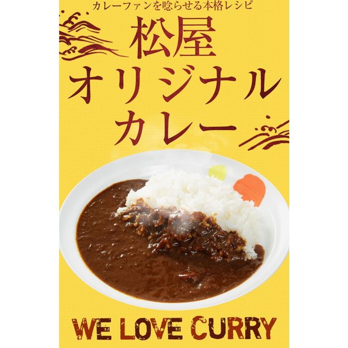 松屋 オリジナルカレー 10食セット