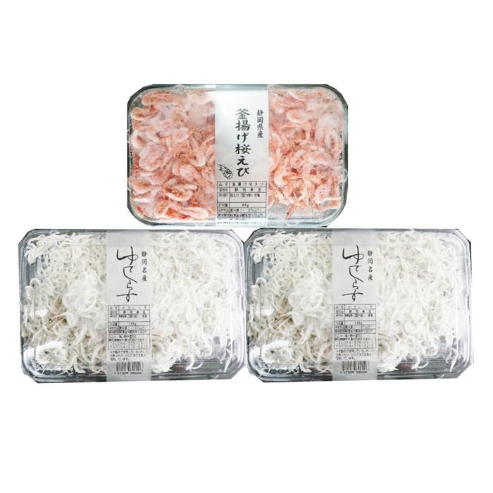 静岡 石原水産 駿河湾産 釜揚げ桜えび＆しらすセット(釜揚げ桜えび80g ゆでしらす130g×2) utopia-style-10005004 雑貨通販店ユートピア サンプル画像2