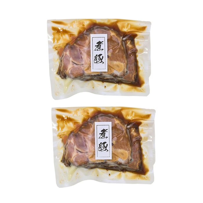 雑貨通販店ユートピアの岐阜 創業明治10年 鵜舞屋 昆布巻のたれで仕込んだ煮豚 100g×2｜アングル2