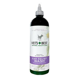 ヴァイシュラ 犬用 VET'S BEST ベッツベスト イヤーリリーフウォッシュ 470ml