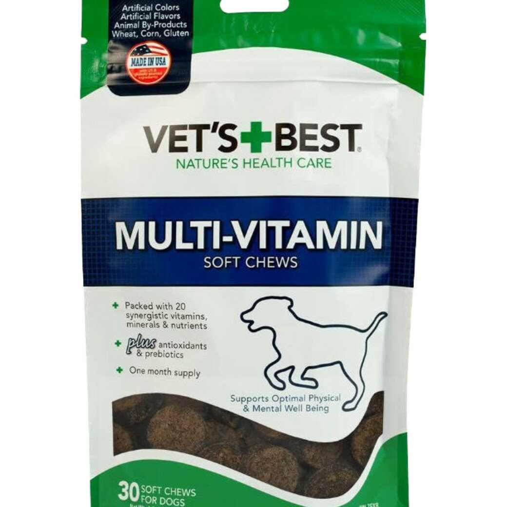 ヴァイシュラ 犬用 VET'S BEST ベッツベスト マルチビタミン 30CHWS