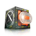 ルークラン M＆MマトリックスLED オレンジ ■ 充電式 LED お散歩ライト 首輪 リード 犬用品