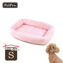 ペットプロ Homey タオルマット S ピンク ■ PetPro 犬用 猫用 ベッド オールシーズン パイル生地 超小型犬用