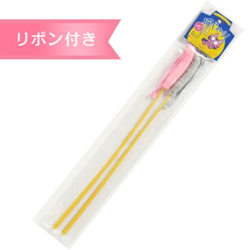 ねこじゃらし産業 ねこじゃらしリボン付き 2本入 【猫じゃらし/ねこじゃらし】【猫のおもちゃ・猫用おもちゃ】【猫用品/猫(ねこ・ネコ)/ペット・ペットグッズ/ペット用品/オモチャ・玩具】
