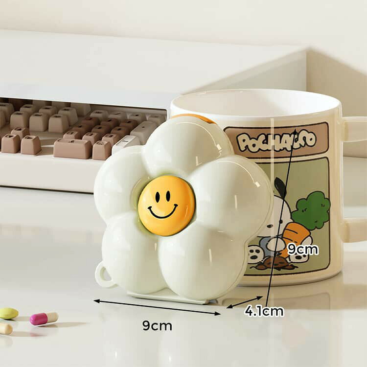 洗えるサプリケース携帯用大容量ピルケース2個セットかわいいオシャレアクセサリーケースコンパクトアクセサリーピアスケース小物入れ持ち運び薬ケース仕切りあり薬入れサプリ薬軽量サプリメントケース誕生日クリスマス utshoppingstore-10008988 UTshoppingstore楽天市場店 サンプル画像2