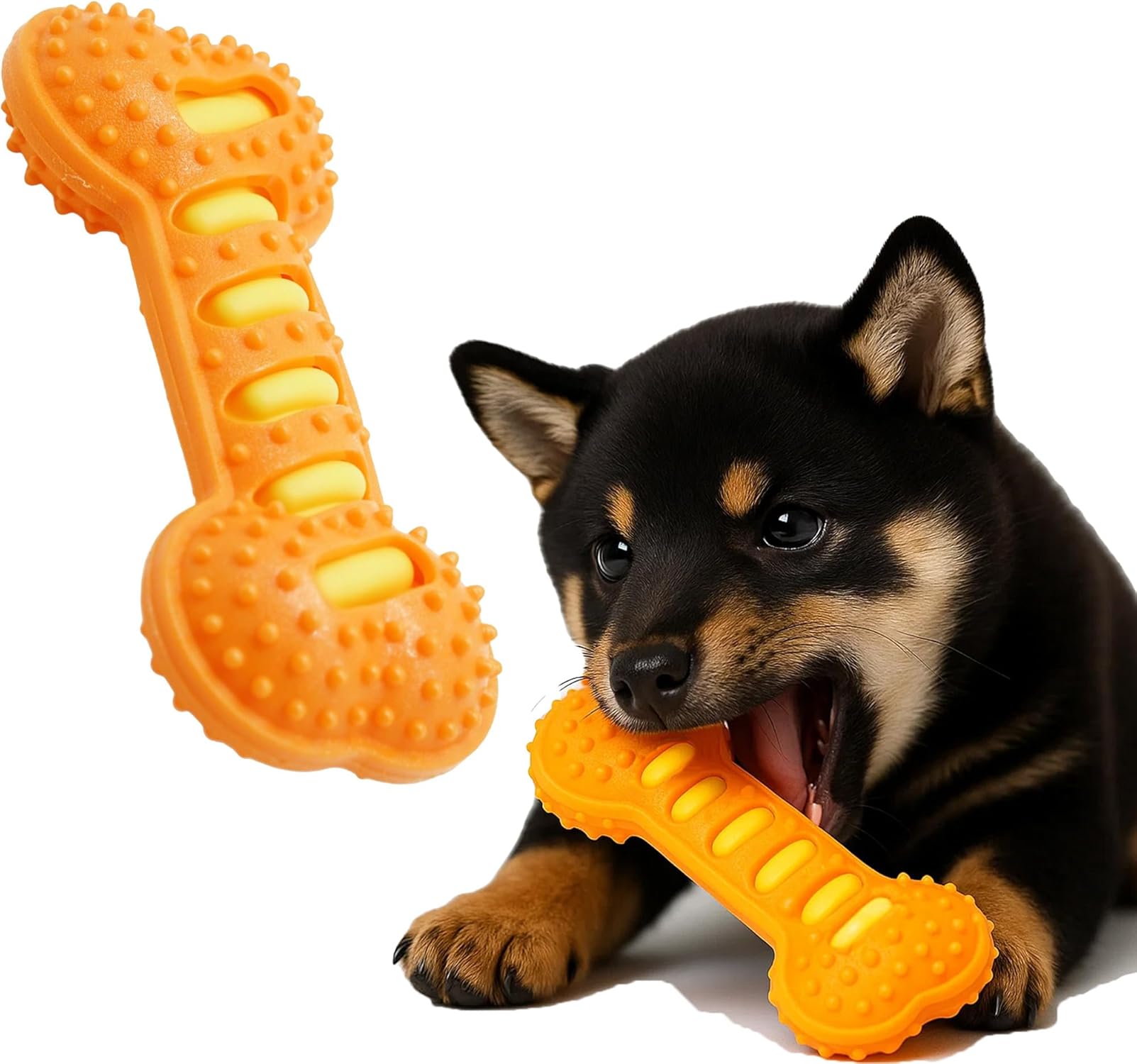 犬 おもちゃ 安全：環境に優しいtpr素材から作られ、良い柔軟性と耐摩耗性を持ちます。安全無毒で、?みに良い、安心で遊べます。破れにくい、長持ちします。おしゃれな 犬 噛むおもちゃ：凸点付けの骨の外形、口ケアに役立ちます。口腔健康を維持しながら、犬の?む本能を満たします。注目を集める犬 音の出おもちゃ：匂やかな色彩、犬の注意を引き付けます、飼い主との遊ぶ楽しみを増やします。発声装置を搭載し、犬が噛む時に、「ビュービュー」と音が鳴ります。犬の注意力を集中しながらもっと興味を惹きつけます。ストレス解消・運動不足解消：頑丈で?みつきにくい、犬の運動不足を解消し、無駄な?みなどを減らします。また、犬におもちゃを与えることで、家具や他のスリッパなど人間が使うものを噛んだり壊したりしなくなるというメリットもあります。洗いやすい犬用おもちゃ：この犬のおもちゃは全身防水仕様で、水洗いが可能です。犬用おもちゃの衛生を保ち、細菌の繁殖を防ぐことで、愛犬の健康をより一層サポートします。購入希望の方は必ずお読みください●当商品はアマゾン倉庫などの委託倉庫から発送させて頂く可能性がございます。●委託倉庫から発送の為、注文確定後の注文内容の変更は対応しかねます。●当商品は配送時間指定不可です。●他の商品との同時注文は受けられないことを予めご了承ください。●こちらの商品はいかなる理由があっても、良品返品は承りません。万が一初期不良があった場合は、当店までご連絡ください。不良品の場合は直ちに交換または返品返金対応をいたします。 以上、あらかじめご了承ください。 メーカー希望小売価格はメーカーカタログに基づいて掲載しています