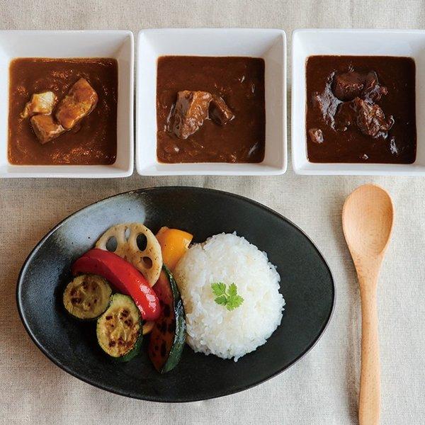 華カレーと牛の華カレー 計6個セット福島県 ふくしま ホテル華の湯オリジナルカレー 麓山高原豚 福島牛 中辛 辛口