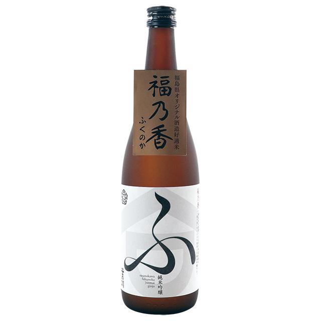 【送料込】笹の川 福乃香 純米吟醸「ふ」 720ml 笹の川 日本酒 地酒 辛口 ロック 手土産 御歳暮 お中元 お取り寄せ 福島 ふくしま ギフト 贈答品　ふくしまプライド