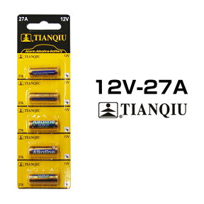 アルカリ乾電池 12V 27A 5本セット 1シート 電池 互換品