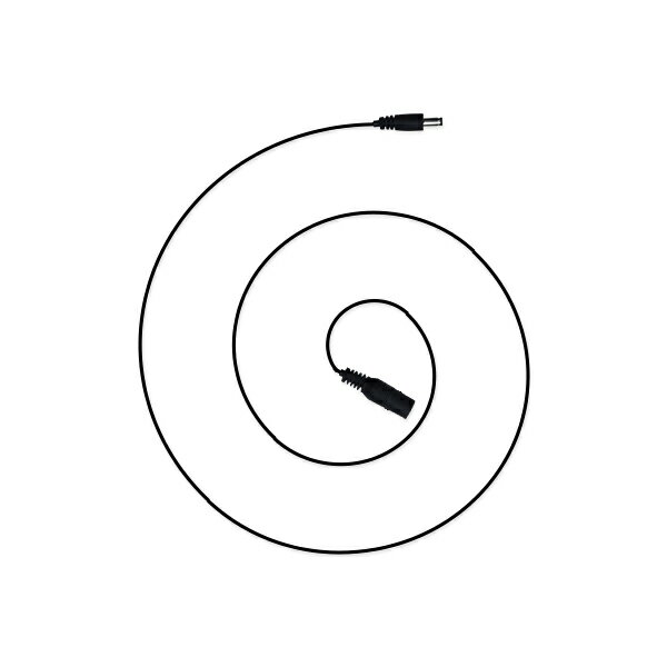 DC延長ケーブル 1m 口径 外径5.5mm 内径2.1mm（メス） → 外径5.5mm 内径2.1mm（オス） 電源供給 自作 DIY 工作 ACアダプタ プラグ 変換 コネクタ